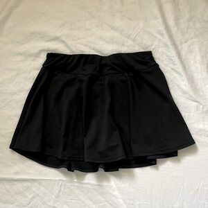 Altar’d State Revival Black Mini Flowy Athletic Tennis Skort/Skirt Womens Size S